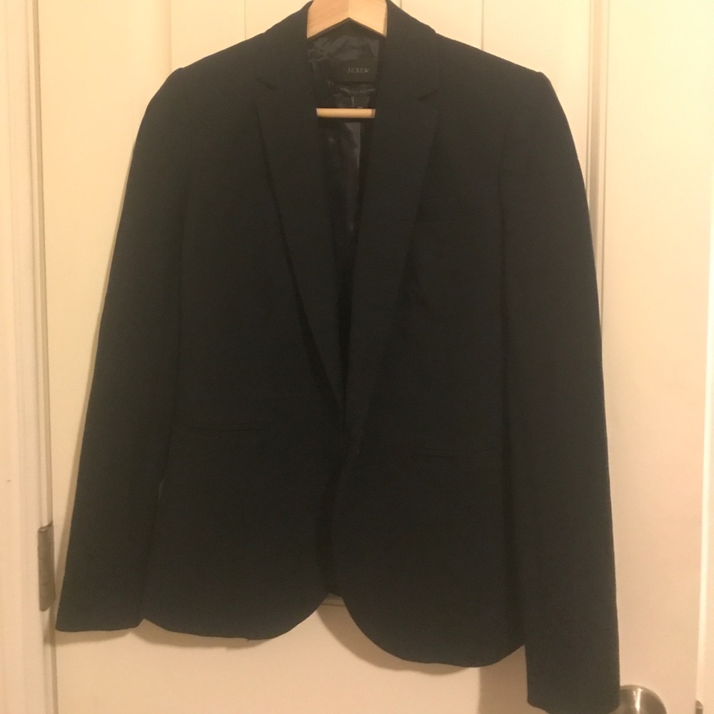 Navy j crew blazer